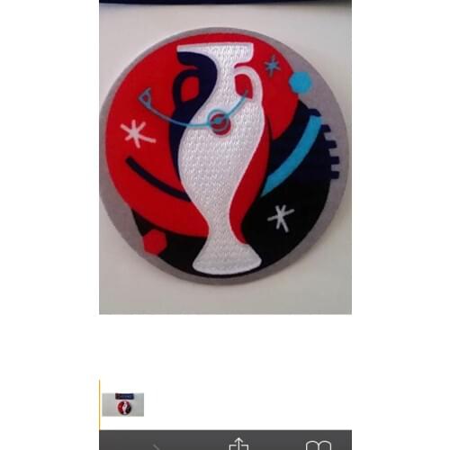 1 pcs the EuroCup 2016 Badge Patch Chile champion Patch Final copa Euro Cup Patch centenario 2016 Patch Badge