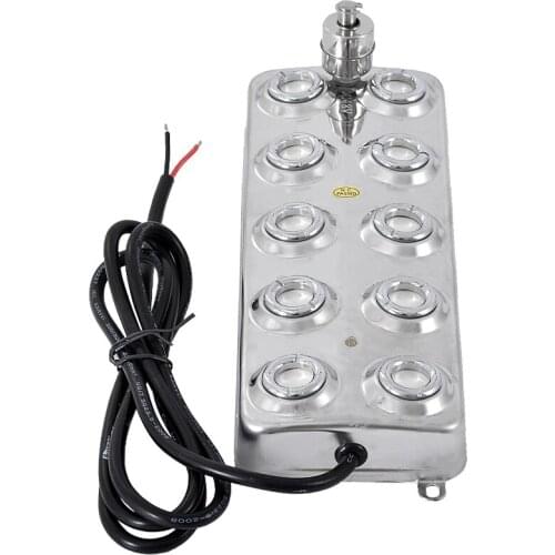 1PC DC48V Household And Commercial Ultrasonic Mist Maker Fogger 10 Head Humidifier 4.5kg/H Ultrasonic Atomizer CL-10D48-SS