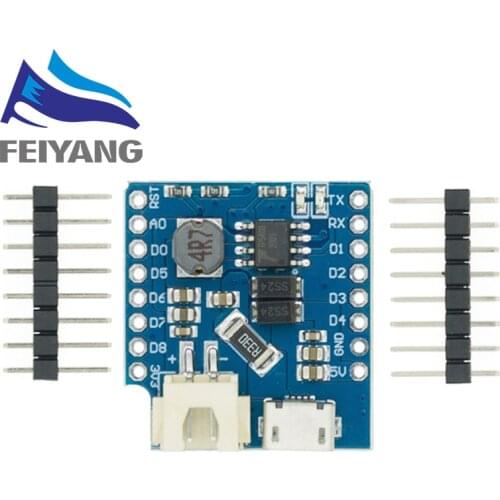 10pcs Battery Shield For WEMOS D1 mini single lithium battery charging & boost