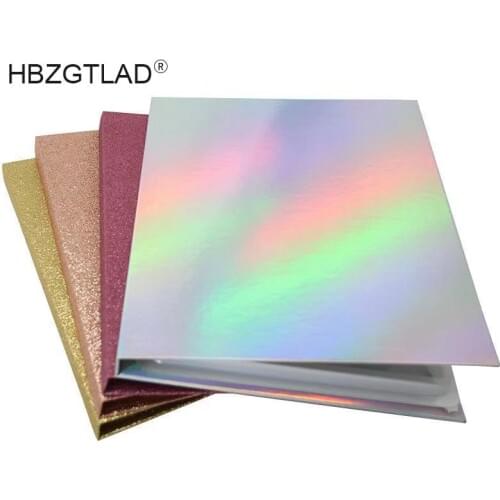 16 Pair/1 Set 3D Eyelash Storage Book Makeup Display Container Eyelashes Sample Catalog Grafting Eyelash Eyelashes Display Card