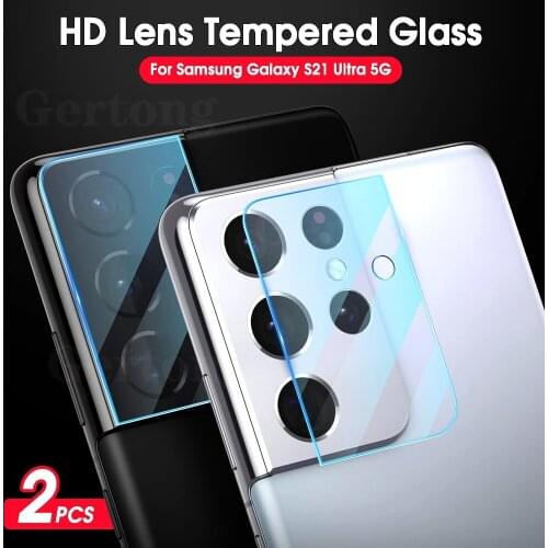 2PCS Camera Lens Glass For Samsung Galaxy S21 Plus s20 FE Ultra Tempered Glass Protection Film For Samsung S20 FE S21 Plus Ultra