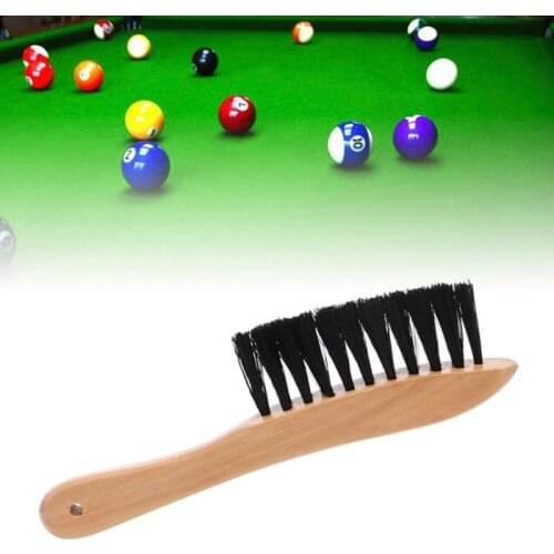 2 pieces/set Wooden Billiards Logs Anglo-American Billiard Table Brush Pool Table Cleanning Tool Billiard Accessories