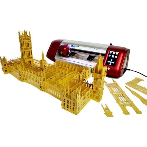 2022 Portable Plotter MachineWith Optional Engraving Tool Automatically Contour Cut Graph Plotter For Commercial Use