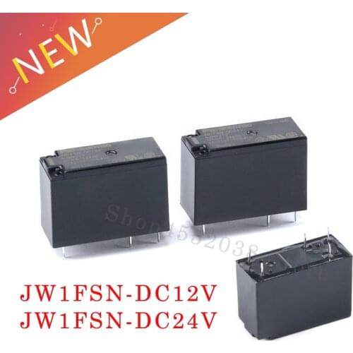 5PCS/lot dc 12v 24v 10A Relay JW1FSN-DC12V JW1FSN-DC24V AJW4211 AJW4212 5PIN