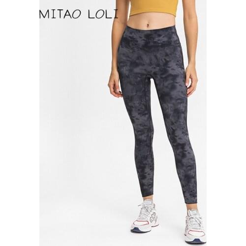 MITAO LOLI CLASSIC 3.0-TIE DYE Naked Feel Fitness Workout Legging Women No Camel Toe Squat Proof Yoga Pants Sport Gym Legging