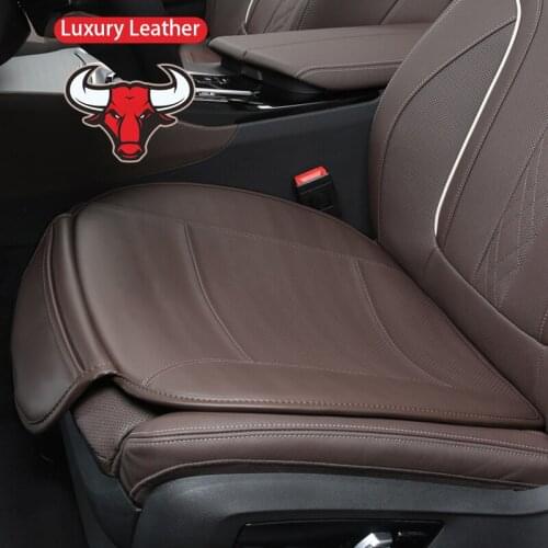 NAPPA Luxury Leather Seat Cushion For BMW3 5 7 Series/X1/X3/X5 waterproof Auto Interior Products Decoration non-slip Pad Covers