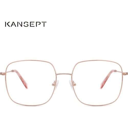 KANSEPT Glasses Frame Women Square Myopia Prescription Brand Design Eyeglasses Frames 2020 New Full Optical Fashion Eyewear