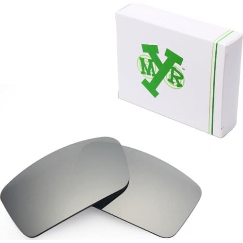 Mryok POLARIZED Replacement Lenses for Oakley Gascan Small Sunglasses Silver Titanium
