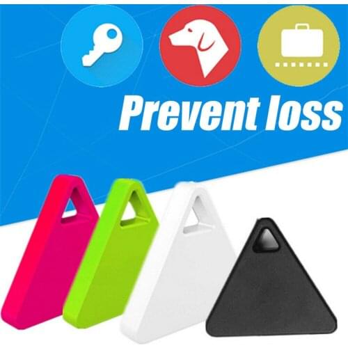 Portable Triangle GPS Tracker Bluetooth Pet Dog Cat Key Finder Wallet Bag Kids Trackers Finder Anti-lost Alarm GPS Tracker