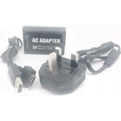 Ruitroliker AC Power Supply Adapter Wall Charger UK Plug For Playstation PS Vita Console