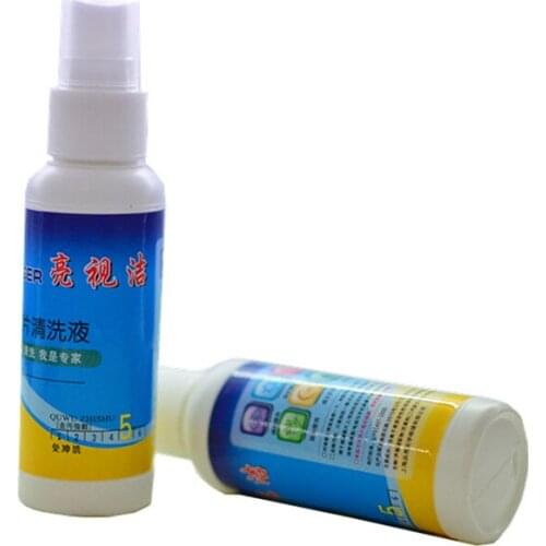50ml Glasses Len Cleaner Wipe Nursing Liquid Phone Screen Sunglasses Cleaning Anti Fog Misting Dust Multifunction Cleaning Spray