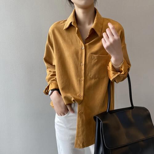 Sherhure Yellow Blouses