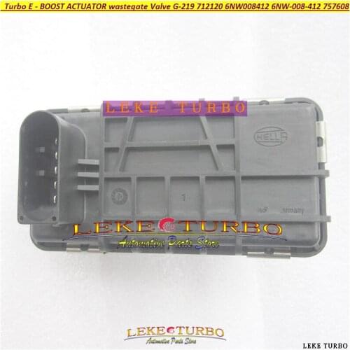 Turbo ELECTRONIC BOOST ACTUATOR Turbocharger Electric wastegate Valve G-219 G219 712120 6NW008412 6NW-008-412 757608 6NW 008 412