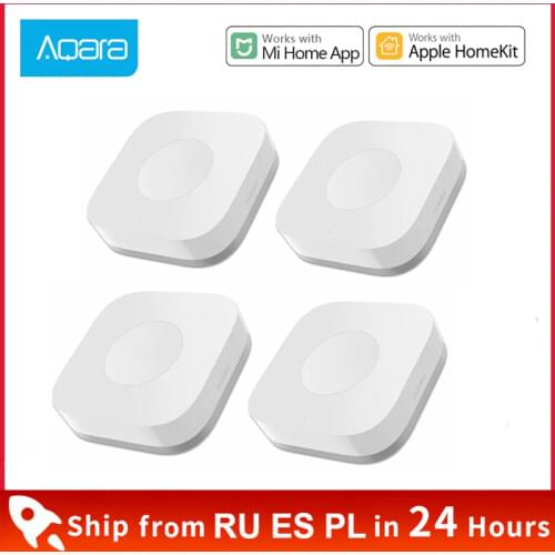 Xiaomi Aqara Smart Wireless Switch One Key Intelligent Application Remote Control ZigBee Wireless Wifi Connection With MI Home