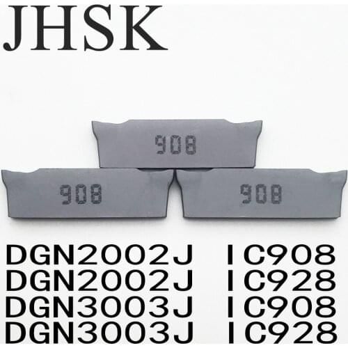 10pcs DGN2002J IC908 DGN3003J IC908 DGN2002J IC928 DGN3003J IC928 CNC blade turning tools Carbide insert