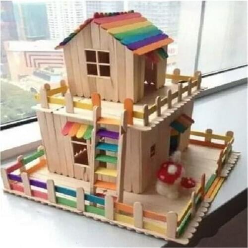 100 Pcs Kids Toys Colorful Wooden Counting Sticks Montessori Education Teaching Aids Children Counting Rod Preschool Math Toys