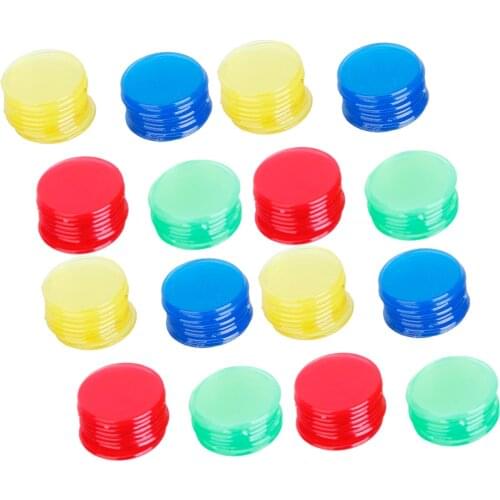 400x Poker Game Bingo Chip Casino Token Counter Marker For Kid Birthday Gift