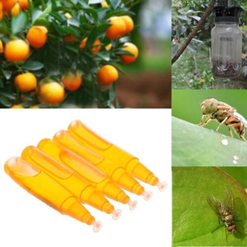 5Pcs/Bag Fruit Fly Attractant 3ml Trap Bait Beekeeping Beehive Tool Killer Swarm