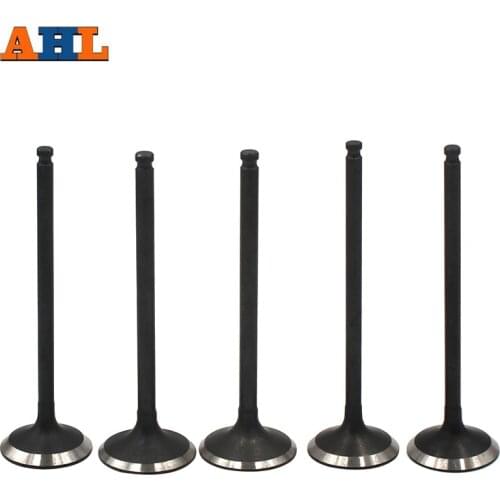 AHL 5pcs Intake & Exhaust Valve Kit Valve Stem For YAMAHA YZ250F YZ250 F YZF 250 WR250F WR250 2001-2013