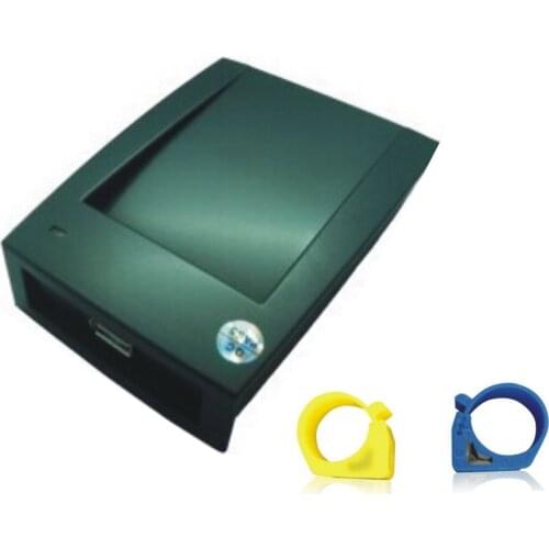 Free shipping 125-134.2KHZ EM4305 ISO11785/84 Id access card read-writer ID card copier +5PCS card