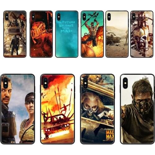 Fashion Mad Max Fury Road Black Soft TPU Phone Case Skin Cover For Galaxy S20 S10e S10 S9 S8 S7 S6 S5 edge Lite Plus Ultra
