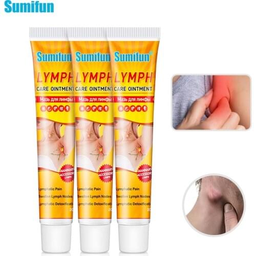 1/2/3pcs Effective Herbal Lymph Detox Cream Painless Reduce Swelling Mammary Accessory Lymph Ointment Drainage Massage P1197