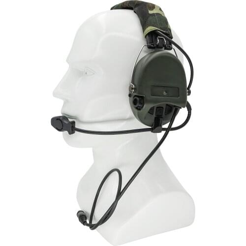 TCIHEADSET Electronic Shooting Headset MSASORDIN Airsoft Tactical Headphone Hunting Pickup Noise Reduction Tactical Earmuffs FG