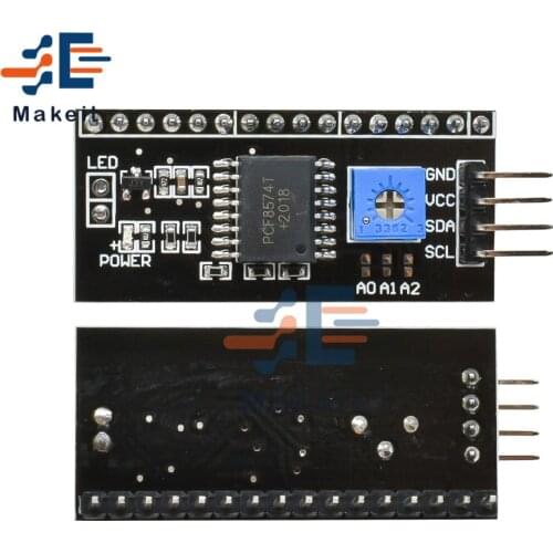 IIC/I2C Interface TWI SPI Serial Interface Board Port Module for Arduino 1604 2004 LCD1602 LCD Adapter Plate Converter Module