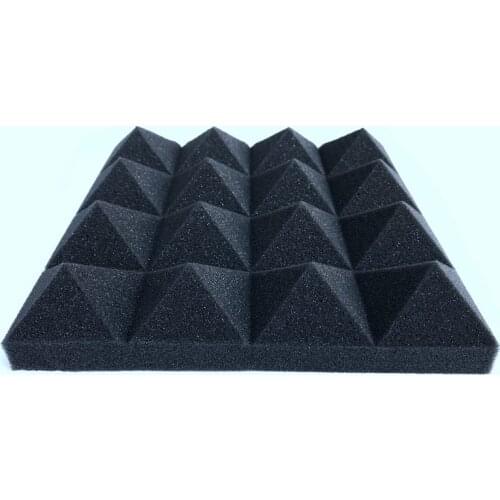 Quality 12 pcs -Soundproofing Foam Sound Absorption Pyramid Studio Treatment Wall Panels