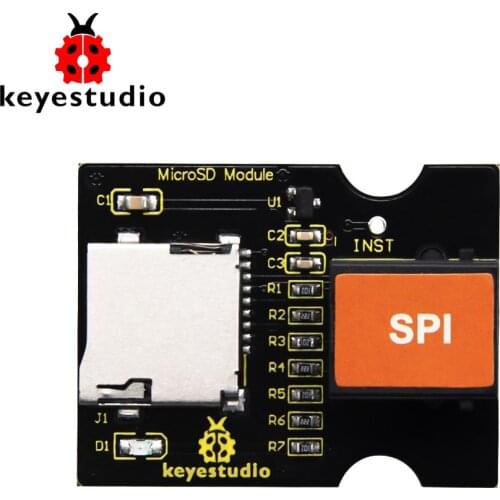 Keyestudio RJ11 EASY plug Micro SD TFT card Read and Write Module for Arduino