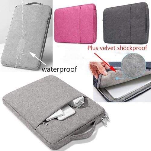 NEW Laptop Sleeve Bag For Macbook Pro Mac Book Air 11 12 13 13.3 14 15 15.4 15.6 16 inch Xiaomi Mi HP Asus Notebook Case Cover