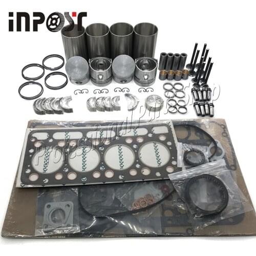 New V1502 V1502C Overhaul Rebuild Kit For Kubota Engine RX3600 Tractor Repair Part