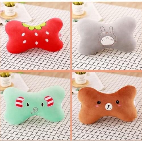 Car Neck Pillow Cartoon Cute Animal Travel Pillow Safety Car Seat Cushion Cover Neck Support Headrest Auto Interior Accessories