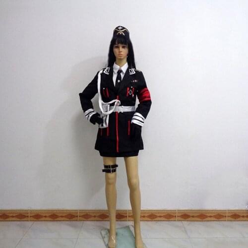 Girls Frontline MP40 Tactical Girl With Hat Christmas Party Halloween Uniform Outfit Cosplay Costume Customize Any Size