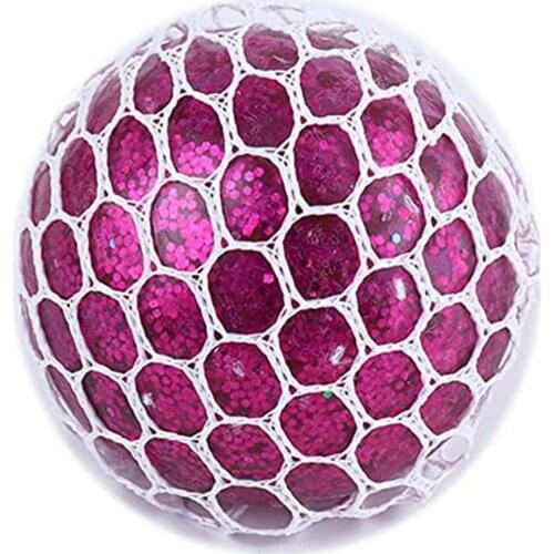 Vent Hand-squeezed Squeeze Toys Colored Beads Grape Balls Tricky Decompression Toys Funny Creative Water Polo