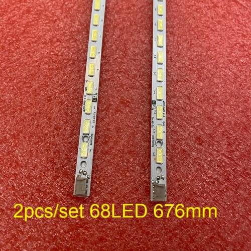 2pcs LED Backlight bar For SONY KLV-60EX640 KDL-60R550A 60R555A Sharp LC-60LE640U LC-60LE751 JE600D3GV2AY LE60A5000 JE600D3LB4N