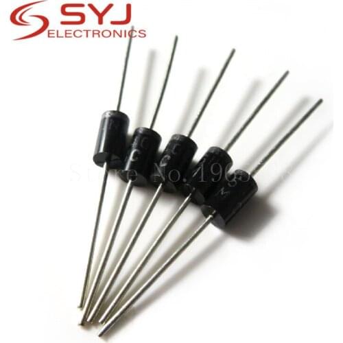 20pcs/lot Rectifier Diode 1N5408 1N5404 1N5401 1N5822 1N5818 UF5408 UF5402 6A10 10A10 DO-27 In Stock