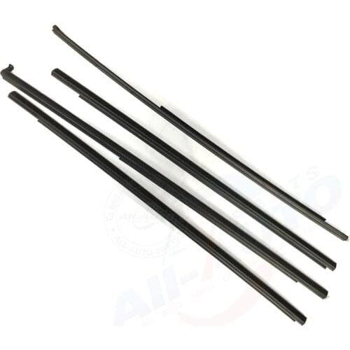 4pcs Car Outside Window Weatherstrips Mouldings Window Seal Fit For V75 V77 V73 V93 V97 V98 V96 V95 V78 00-13
