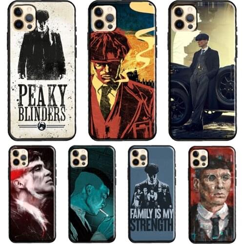 Peaky Blinders Thomas Phone Case For iPhone 11 Pro Max XS XR X 12 Mini SE 2020 6S 7 8 Plus 12 Pro Max Cover