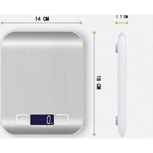 Baking Tools Metal surface Household Electronic Scales Mini Kitchen Electronic Scales