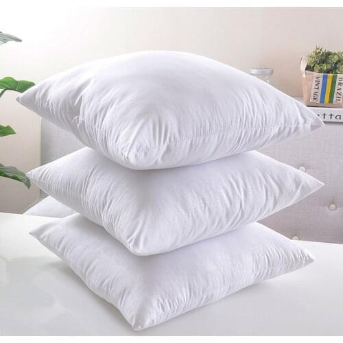Quality Solid office car home cushion pillow inner pillow core filling pillow filling christmas cushion insert 50X50cm