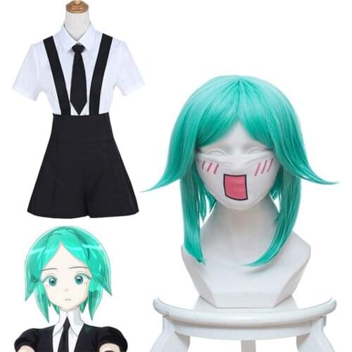 Anime Houseki no Kuni costume Female spot gem country COS phosphorite diamond round diamond Antarctic Stone Summer Dress