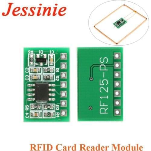 RFID Reader Module 125KHz Reader Reading Card EM4100 4002 ID Fingerprint ID Card Module RFID CARD For Access Control System