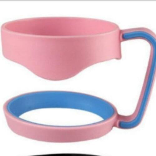 2020 NEW Portable Plastic Water Bottle Mugs Cup Handle for 30 Ounce Tumbler Rambler Cup Hand Holder Fit Travel Drinkware