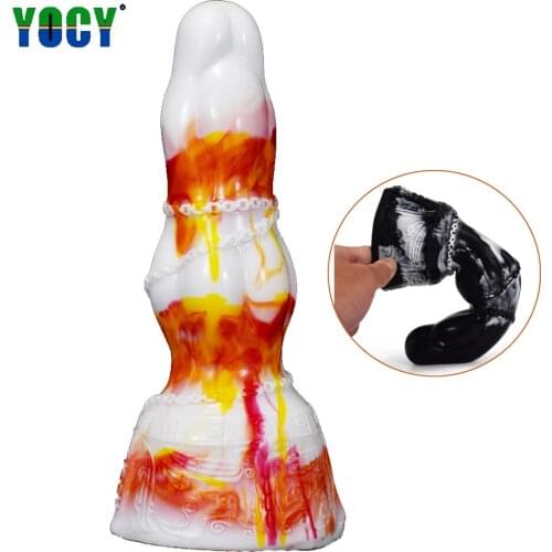 Huge Rough Beast Butt Plug Silicone Dildo Fantasy Penis Sex Toys Female Adult Erotic Products Massage Big Dick Anal Masturbation