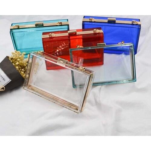 Women bag fashion PVC Flap Transparent women messenger bags Shoulder Bags Solid Hasp purse designer bags Euro-America style