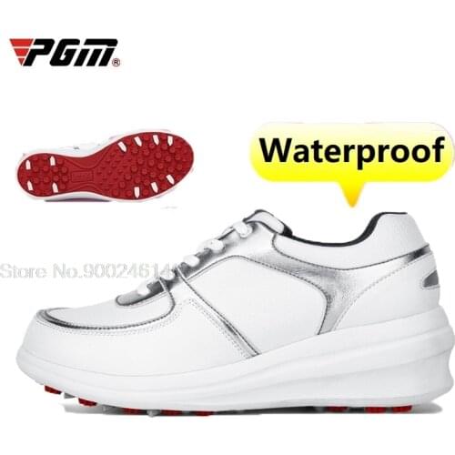 Womens Golf Shoes Anti-Slip Sport Walking Sneakers Training Golf Shoes Breathable Outdoor Height Increasing Wedge Trainers