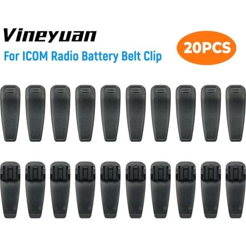 4X BP-265 BP-265LI Battery Belt Clip for ICOM IC-F3001IC-F4001 IC-F3101D IC-F4101D IC-F3002