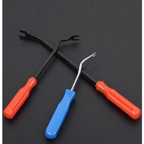 3Pcs/Set Clip Plier Set Fastener Remover Combo Repair Kit Buckle Plastic Car Door Nail Puller Trim Panels Clip Removal Tool