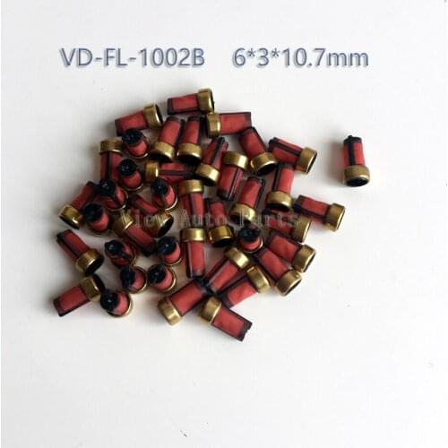 Free Shipping 500pcs Filter For Toyota Fuel Injector Top Quality Fuel injector Repair Kit Size 6*3*10.7mm VD-FL-1002B